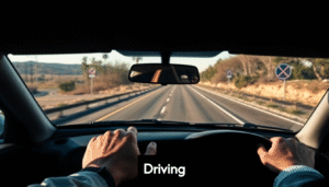 clear view of the road ahead through a windshield. dd2s6tXu6pxAflC2YHdwn
