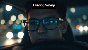 headlights reflecting in glasses while driving at night. EkkOLFF6QCi6IrNyto3ip