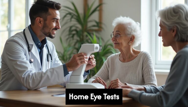 optometrist examining patient at home 21tPxc9WO1Ze7WZCyBeRI