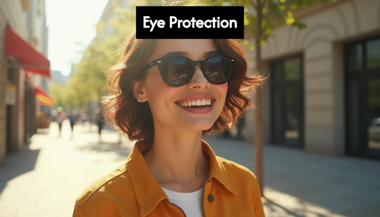 person outside wearing sunglasses for eye protection 9jM76Tg6U 0DAhOA5JXQE